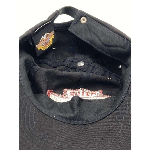 Harley Davidson Motorcycles Black Baseball Cap Men’s Hat One Size - Picture 9 of 14